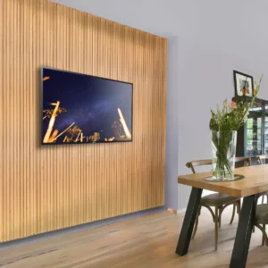 Pared de WPC de 20cm x 290cm modelo 195C color Roble