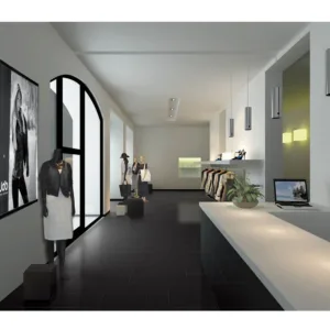 Porcelanato de 60cm x 60cm Super Black - caja de 1.44m2