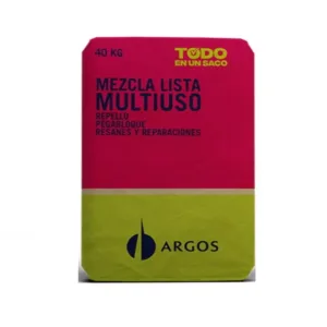 Cemento mezcla lista multiuso de 40kg